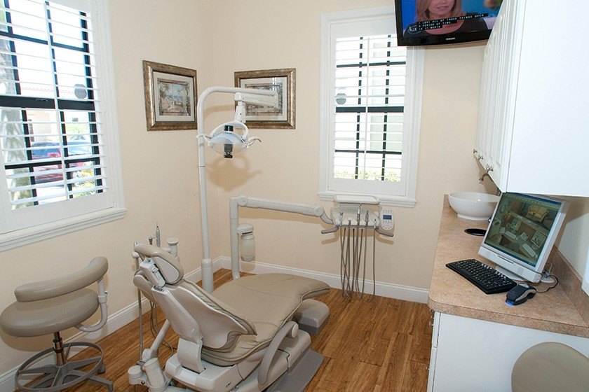 High-quality dental exam chair